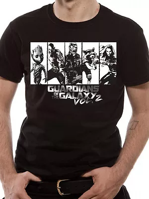 Buy GUARDIANS OF THE GALAXY 2- STRIPS SILVER Official T Shirt Mens Licensed Merch • 15.95£