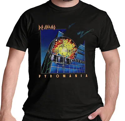 Buy Def Leppard T Shirt Pyromania Official Rock Album Licensed Tee S-3XL New • 14.49£