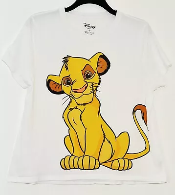 Buy Disney Lion King 100% Cotton T-Shirt Size XL 18-20 • 3.50£