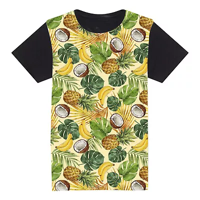 Buy Bananas Coconut Pineapple Summer Tropical Holiday Vibe Tee (NEW SIZES) • 9.90£