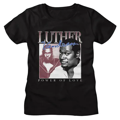 Buy Luther Vandross Power Of Love Women's T Shirt R&B Soul Tour Music Merch • 24.58£