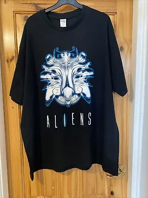 Buy ALIENS 1986 Movie Heavy Duty T-Shirt Size 2XL • 12£