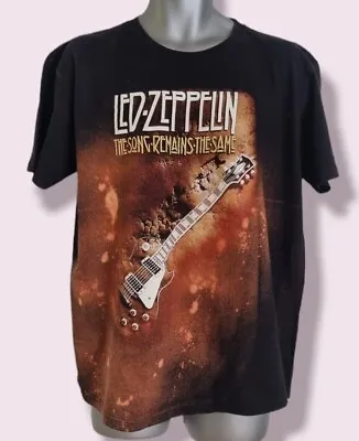 Buy Led Zeppelin “The Song Remains The Same”  T-shirt Size  Large  Vintage  UK • 49.99£