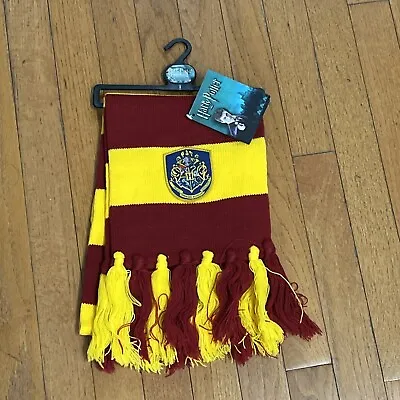Buy ~~NEW!! Harry Potter Official Licensed Merchandise Hogwart's Knit Striped Scarf • 9.63£
