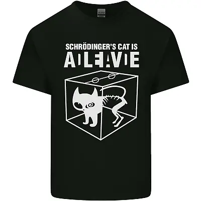 Buy Schrodingers Cat Science Geek Nerd Mens Cotton T-Shirt Tee Top • 11.75£