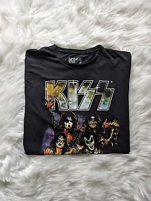 Buy KISS - Band T-shirt - Large - Official Merchandise - Kiss Catalog - Glam Rock • 14.99£