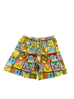 Buy Peter Alexander Jnr Kids Pyjama Shorts Size 12 Years Pokemon Blue Pink Squirtle • 13.40£