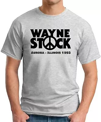 Buy WAYNE STOCK - Funny T Shirt Interesting Gift Inspired By Woodstock Wayne's World • 7.95£