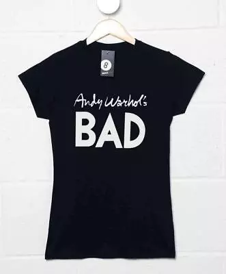 Buy Andy Warhols Bad Womens Fitted T-Shirt As Worn By Debbie Harry Black Small And X • 10£