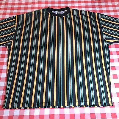Buy ASOS Mens Oversized T- Shirt Size S - Multi Striped T - Shirt • 7.99£
