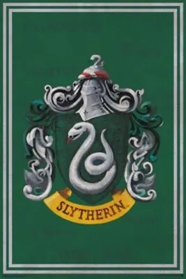 Buy Impact Merch. Poster: Harry Potter - Slytherin Crest 610mm X 915mm #243 • 2.05£