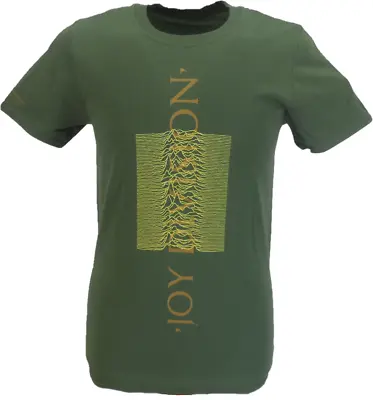 Buy Mens Official Joy Division Blended Pulse T Shirts • 16.99£