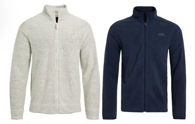 Buy Ex Weird Fish Men's Clarke Full Zip-Up Jumper Sweatshirt Jacket Brand New S-5XL • 26.09£