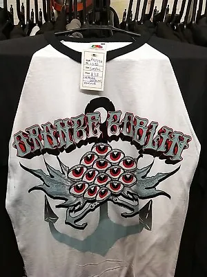 Buy Orange Goblin Anchor Longsleeve T-shirt Baseball Small  Metal Rock Thrash Death • 14£