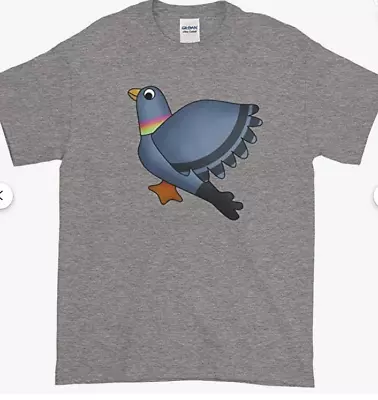 Buy Pigeon T-shirt Street Wear Var Sizes S-5XL • 19.99£