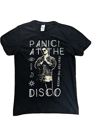 Buy Panic At The Disco! Official Tour T-Shirt Pray For The Wicked 2019 Gildan Medium • 9.99£