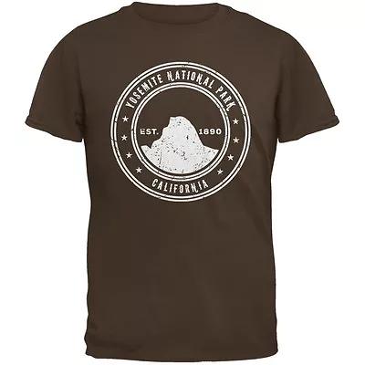 Buy Yosemite National Park Brown Adult T-Shirt • 14.36£