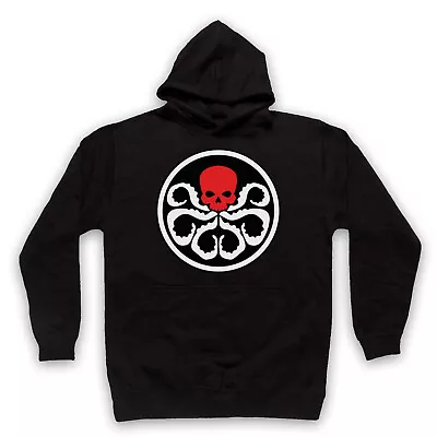Buy Captain America Hydra Red Skull T-shirt Unofficial Film Adults Unisex Hoodie • 25.99£