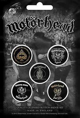 Buy Motorhead - Clean Your Clock (new) (gift) Badge Pack Official Band Merch • 6.50£