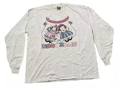 Buy T-Shirt Tee Friendship Is Homemade Long Sleeve 2XL NEW USA Air Waves • 20.83£