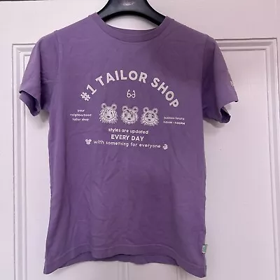 Buy Kids Girls Uniqlo Animal Crossing New Horizons Tailor Shop T-shirt Purple 9-10yr • 4.99£