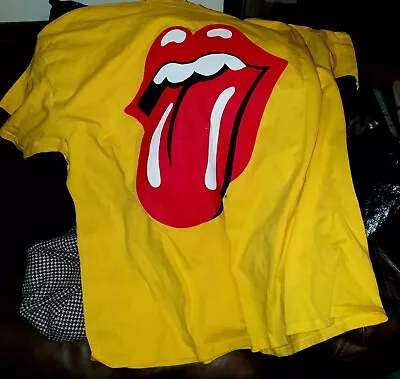 Buy Rolling Stones Original 5 Concert Anniversary Tour Shirt Xxl • 40£