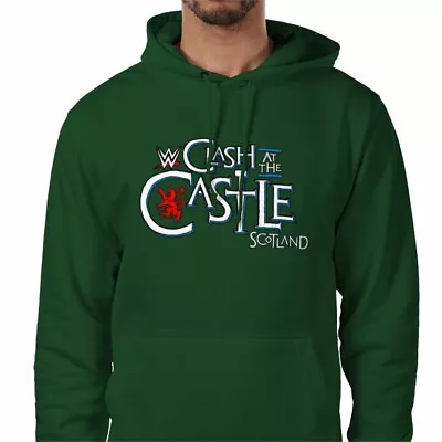Buy Clash At The Castle Scotland Hoodie In Green XS To 3XL  • 36.99£