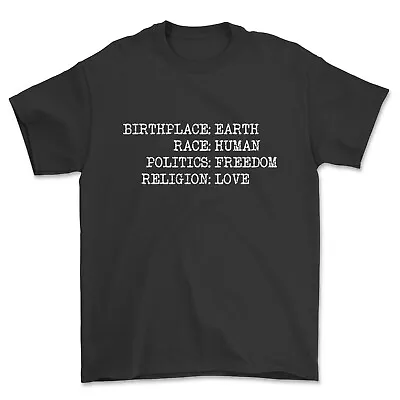Buy Birthplace Earth T-shirt Quote Clothing Yoga Green Eco Freedom • 13.99£