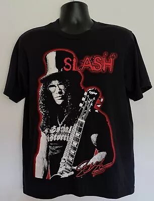 Buy Vintage 1990s 2000s Slash Guns And Roses T Shirt Size L Double Sided • 45£