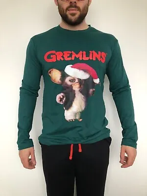 Buy Gremlins Gizmo Christmas Pyjamas Ladies Mens L Sweater Pant Xmas Primark • 24.99£