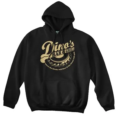 Buy THIN LIZZY Inspired Dinos Bar And Grill, Hoodie • 34£