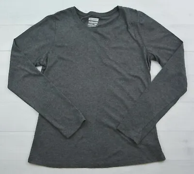 Buy New Balance Womens Gray Long Sleeve T-Shirt Shirt Medium M - Worn Once • 11.56£