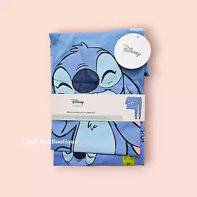 Buy ❤New Disney Lilo & Stitch Ladies Cotton Pyjamas Women's Stitch PJ's Size M 12-14 • 22.99£