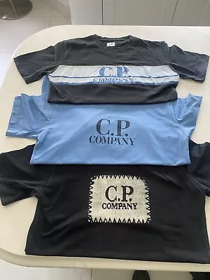 Buy CP Company Tshirts Bundle X3 Age 14 • 19£