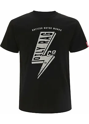 Buy Lightning Bolt T Shirt.   CLEARANCE With FREE Post. Oily Rag Co Motor.  • 18£
