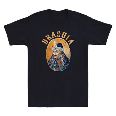 Buy Dracula Vlad The Impaler - Vampire - Vlad Tepes Retro Men's Short Sleeve T-Shirt • 14.99£