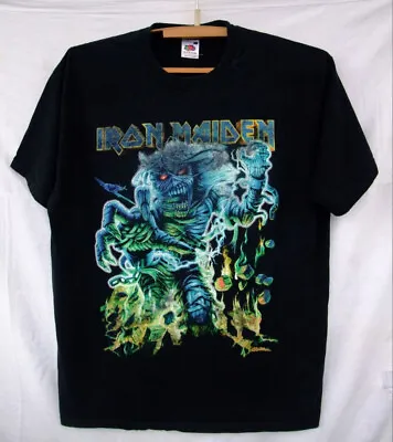 Buy Official Vintage T-shirt Iron Maiden. Somewhere Back In Time. 2009 Size L. • 27.60£