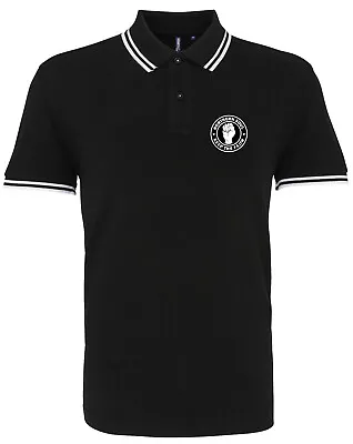 Buy Northern Soul Keep The Faith   Premium Embroidered Tipped Polo Shirt • 22.49£