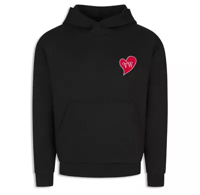 Buy Genuine Vivienne Westwood Relaxed Fit Heart Patch Pullover Hoodie RRP £250 • 110£