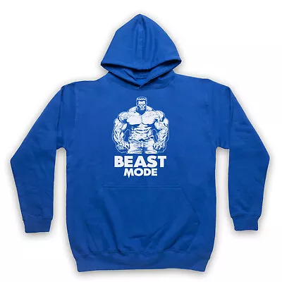 Buy Beast Mode Bodybuilding Powerlifting Fitness Gym Kit Adults Unisex Hoodie • 25.99£