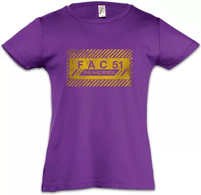Buy FAC 51 THE HACIENDA I Kids Girls T-Shirt Fac51 Club Factory Records Joy Division • 16.99£
