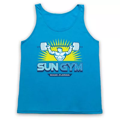 Buy Pain And Gain Unofficial Sun Gym Miami The Rock Workout Adults Vest Tank Top • 18.99£