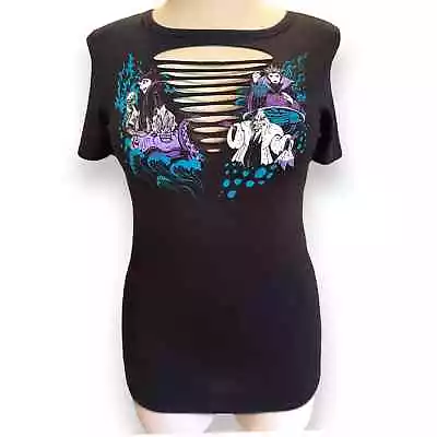 Buy Torrid Plus Size 1 Disney Villains Ursula Maleficent Evil Queen Slashed T Shirt  • 42.05£