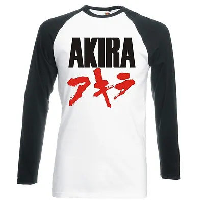 Buy Akira  Logo  Unisex, Raglan, Longsleeve Baseball T-shirt • 16.99£