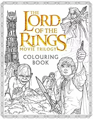 Buy The Lord Of The Rings Movie Trilogy Colouring Book-Warner Brothers, J. R. R. To • 4.58£