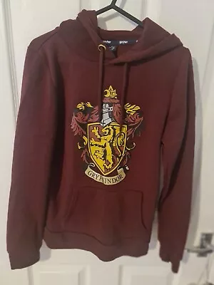 Buy Harry Potter Gryffindor Pullover Hoody Burgundy Red Super Soft Ladies Size Small • 29.99£