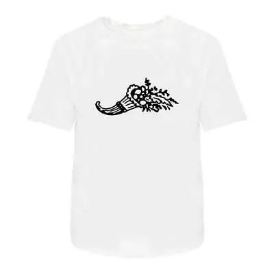 Buy 'Horn Of Plenty' Men's / Women's Cotton T-Shirts (TA017918) • 11.89£
