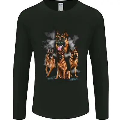 Buy German Shepherd Montage For Dog Lovers Mens Long Sleeve T-Shirt • 12.99£