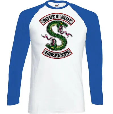 Buy Southside Serpents Mens Funny Riverdale TV Show Distressed T-Shirt US Programme  • 12.95£
