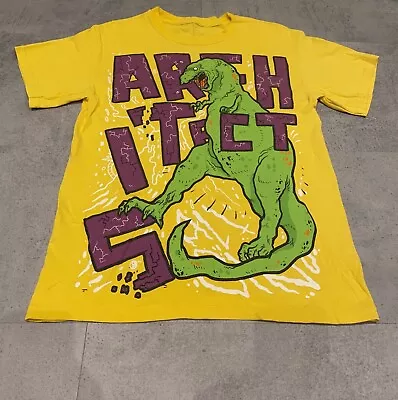 Buy Architects Ali Dino 1 T Shirt Yellow Small T Rex • 9.99£